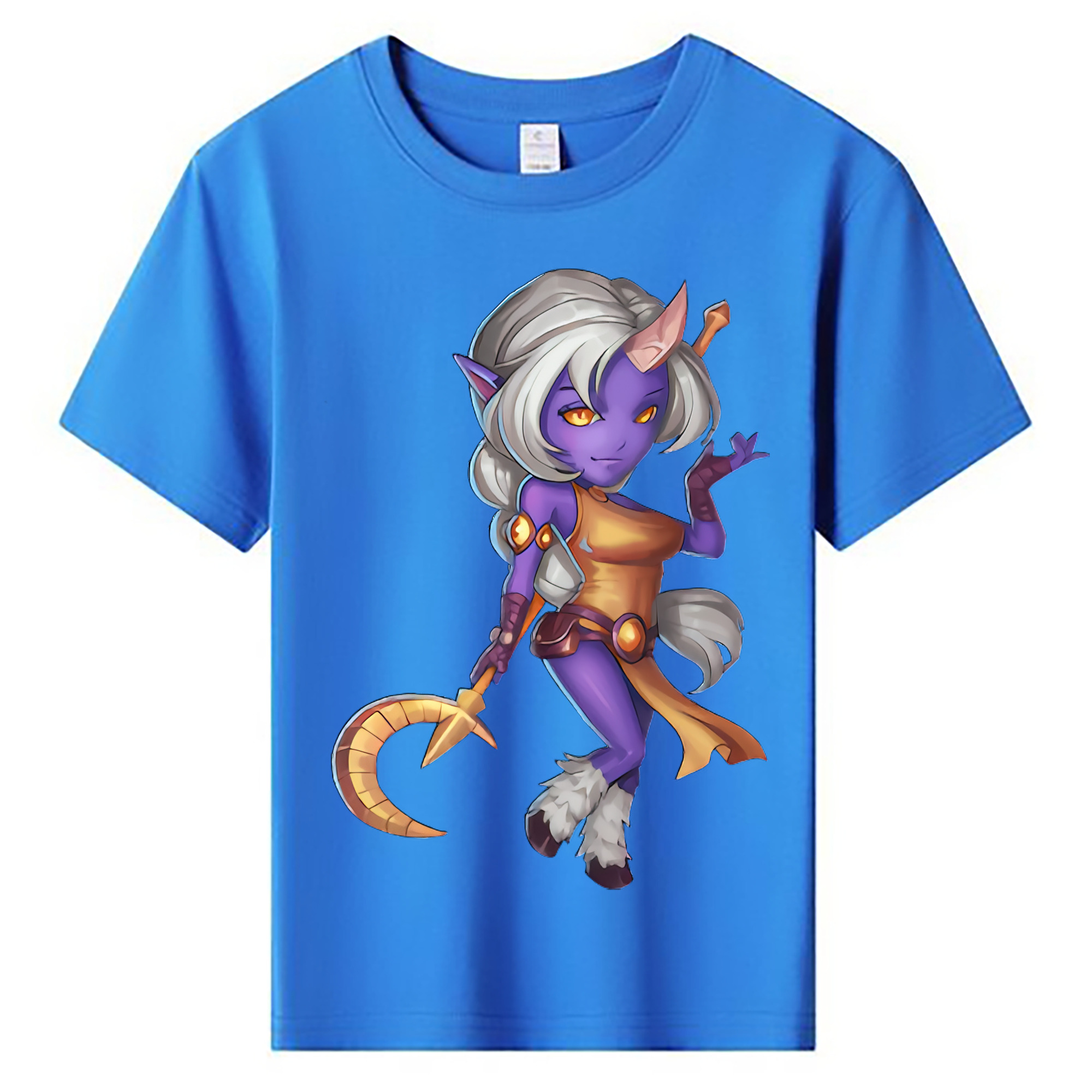 （画像用） リーグ・オブ・レジェンド League of Legends LOL 綿100％キッズTシャツ（フロントプリント）